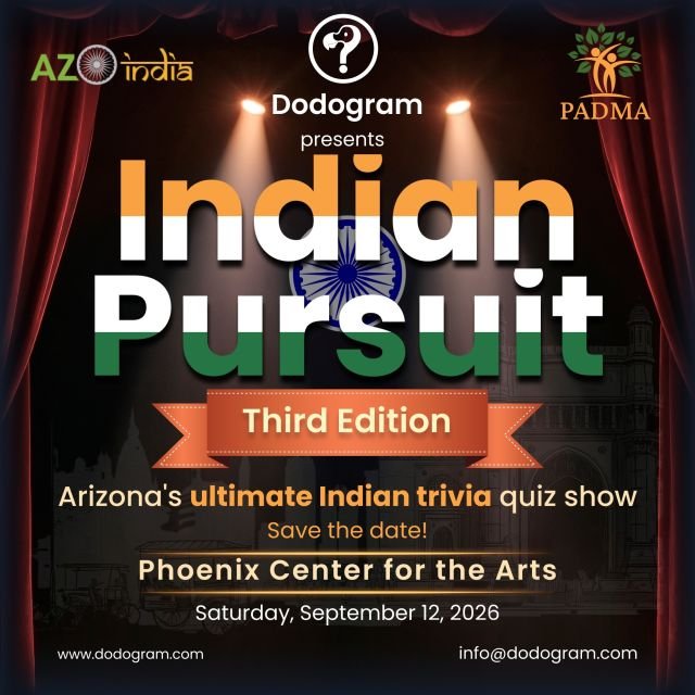 Dodogram presents Indian Pursuit - 3rd Edition - Arizona's Ultimate Indian Trivia Quiz Show