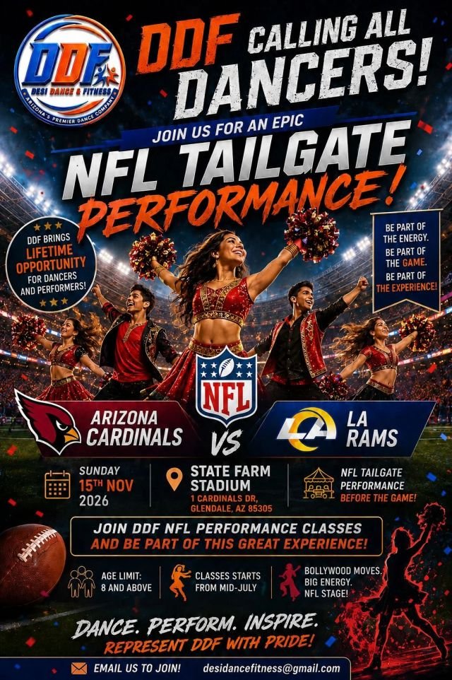 Arizona Cardinals vs LA Rams Community Game Meetup at State Farm Stadium | Nov 15, 2026