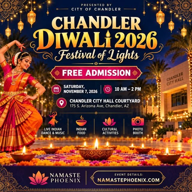 City of Chandler - Diwali: Free Festival of Lights | Nov 7th 2026